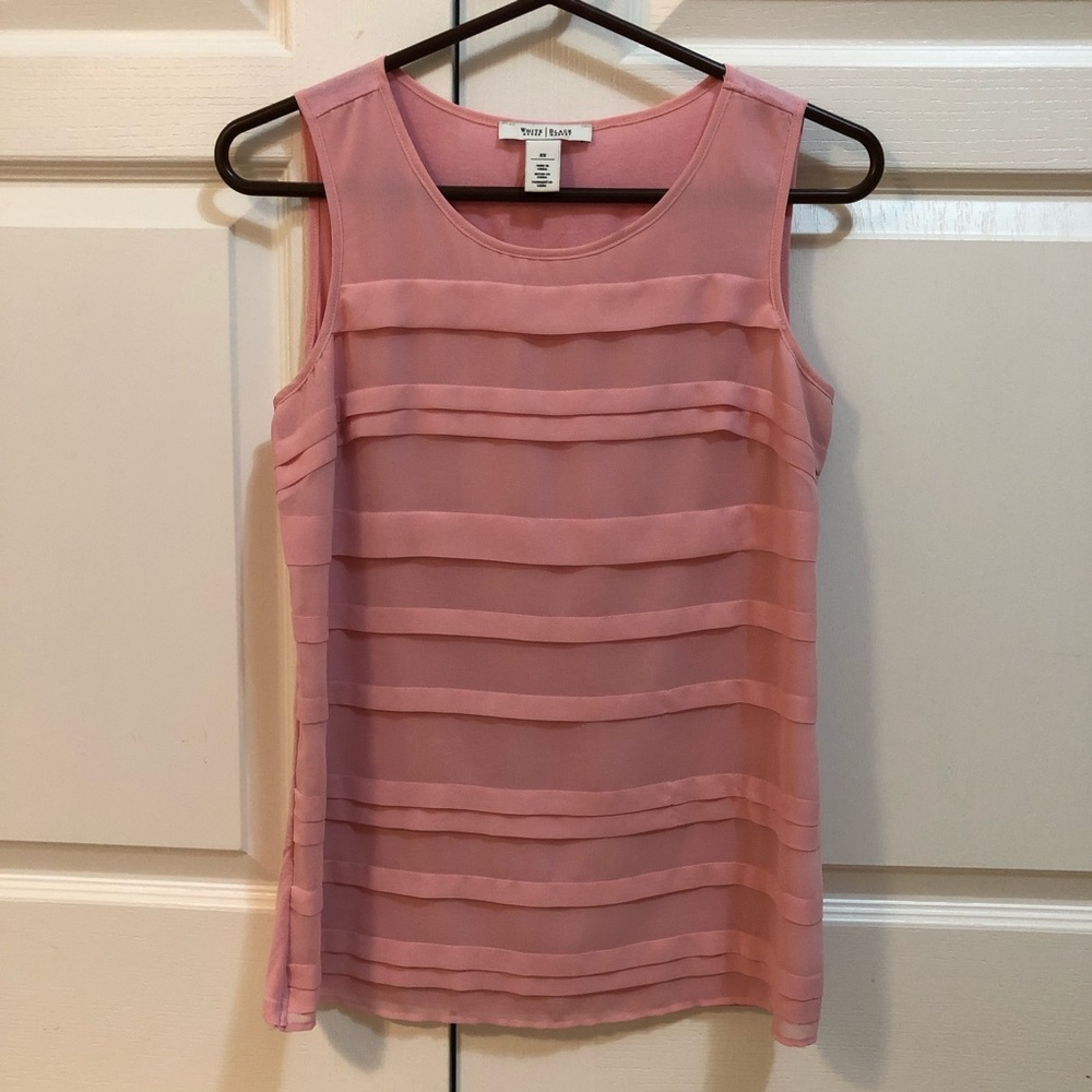 WHBM Soft Pink Tank